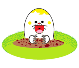 Mole of eggs, Tamamogura sticker #5612202