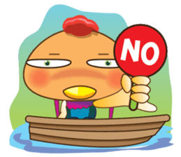 KooKai and friends consonants of Thai. sticker #5612758