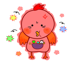 The chicken world sticker #5612905