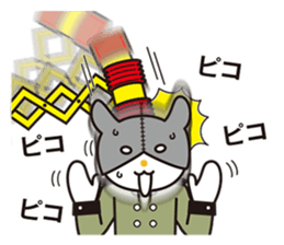 Rabbit captain and the subordinate sticker #5613112