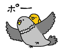 Full of birds mark 2 sticker #5613184