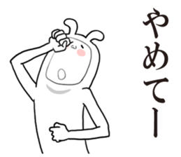 Headgear bear sticker #5614000