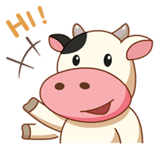 Momo Cow sticker #5615084