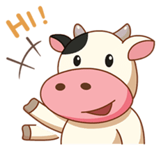 Momo Cow sticker #5615084