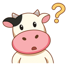 Momo Cow sticker #5615085