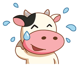 Momo Cow sticker #5615086