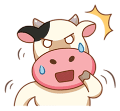 Momo Cow sticker #5615087
