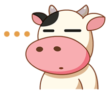 Momo Cow sticker #5615088