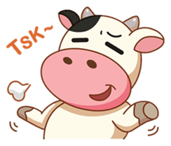 Momo Cow sticker #5615097