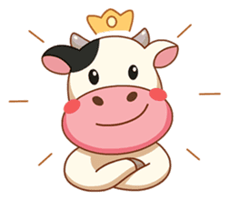 Momo Cow sticker #5615098