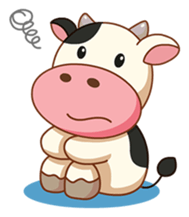 Momo Cow sticker #5615100