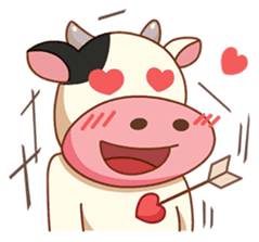 Momo Cow sticker #5615104