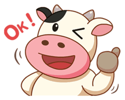 Momo Cow sticker #5615105