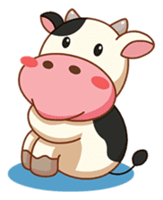 Momo Cow sticker #5615111