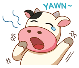 Momo Cow sticker #5615112