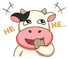 Momo Cow sticker #5615116