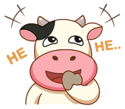 Momo Cow sticker #5615116