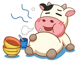 Momo Cow sticker #5615117