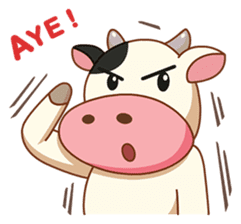 Momo Cow sticker #5615118