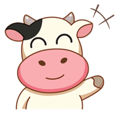 Momo Cow sticker #5615120