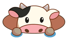 Momo Cow sticker #5615121