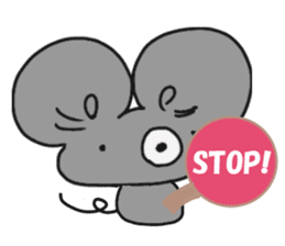 CHU-SAN Mouse sticker #5615968
