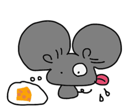 CHU-SAN Mouse sticker #5615971