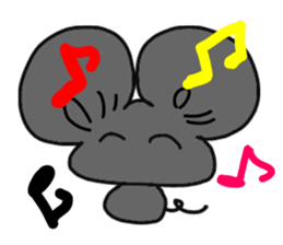CHU-SAN Mouse sticker #5615979