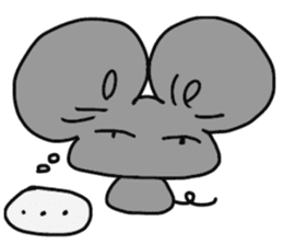 CHU-SAN Mouse sticker #5615982