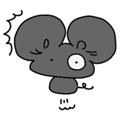 CHU-SAN Mouse sticker #5615987