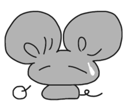 CHU-SAN Mouse sticker #5615994