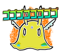 Rabbit slime monsters sticker #5616494