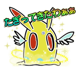 Rabbit slime monsters sticker #5616498