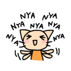 The cat which may be cute and funny.