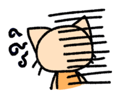 The cat which may be cute and funny. sticker #5616958