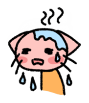 The cat which may be cute and funny. sticker #5616962