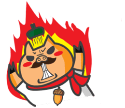 Cerdito Iberico (Spanish and Japanese) sticker #5617008