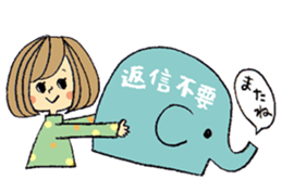 One Touch Mama's Sticker sticker #5617189