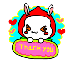 Pakumiru Rabipyon Sticker sticker #5617494