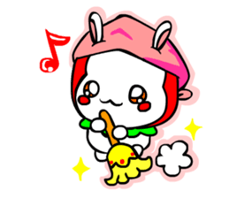 Pakumiru Rabipyon Sticker sticker #5617521
