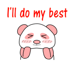 Pink Panda is pretty sticker #5618026