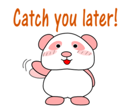 Pink Panda is pretty sticker #5618040