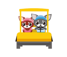 Golf Chihuahua sticker #5618051