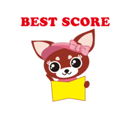 Golf Chihuahua sticker #5618058