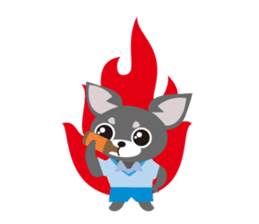 Golf Chihuahua sticker #5618061