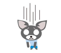 Golf Chihuahua sticker #5618069