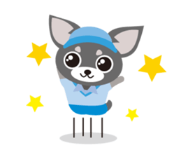 Golf Chihuahua sticker #5618074