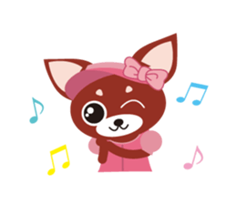 Golf Chihuahua sticker #5618081