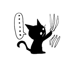 Shadow cat(2) sticker #5618266