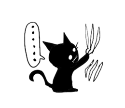 Shadow cat(2) sticker #5618266